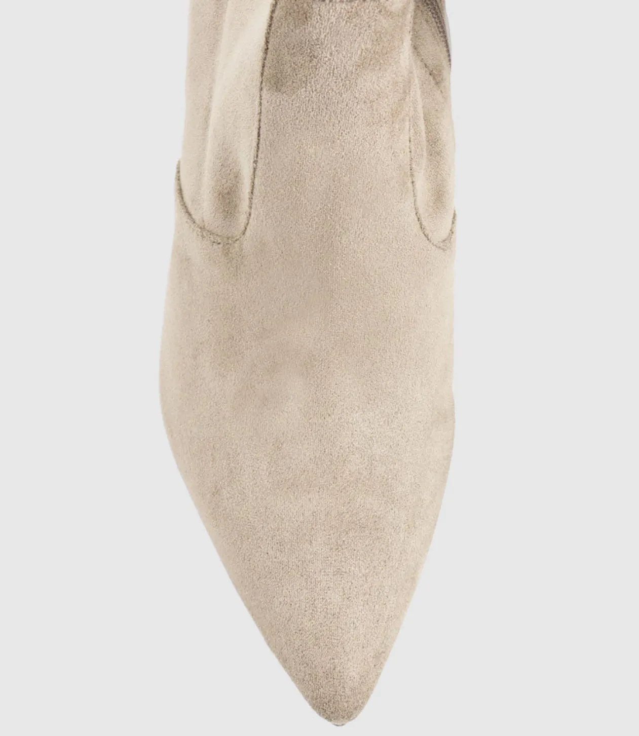 Gabor Thigh High Stretch Boot In Dust Suede
