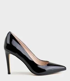 Gaga 100Mm Pointed Toe Pump In Black Patent