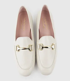 Galio Horsebit Loafer In Offwhite