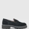 Gaston Moccasin In Black Suede