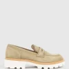 Gaston Moccasin In Camel Suede