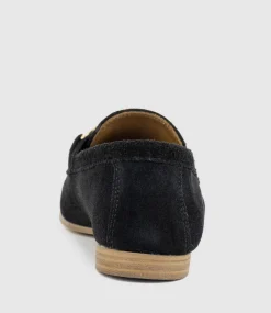 Gerard Moccasin In Black Suede