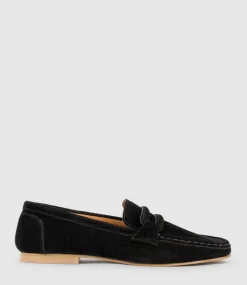 Germaine Moccasin In Black Suede