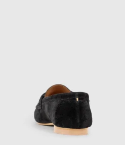 Germaine Moccasin In Black Suede