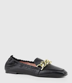 Giani Loafer With Chain In Black