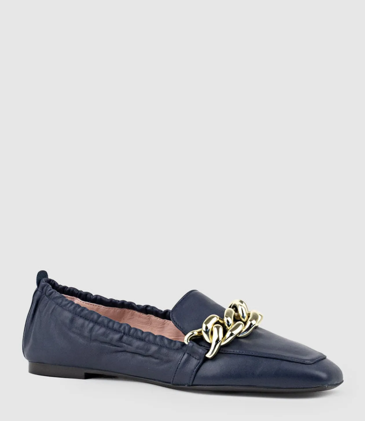 Giani Loafer With Chain In Navy