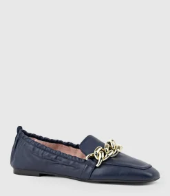 Giani Loafer With Chain In Navy