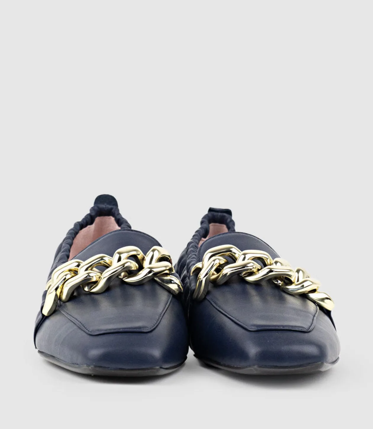 Giani Loafer With Chain In Navy