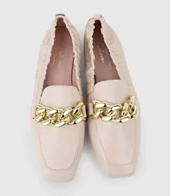 Giani Loafer With Chain In Nude