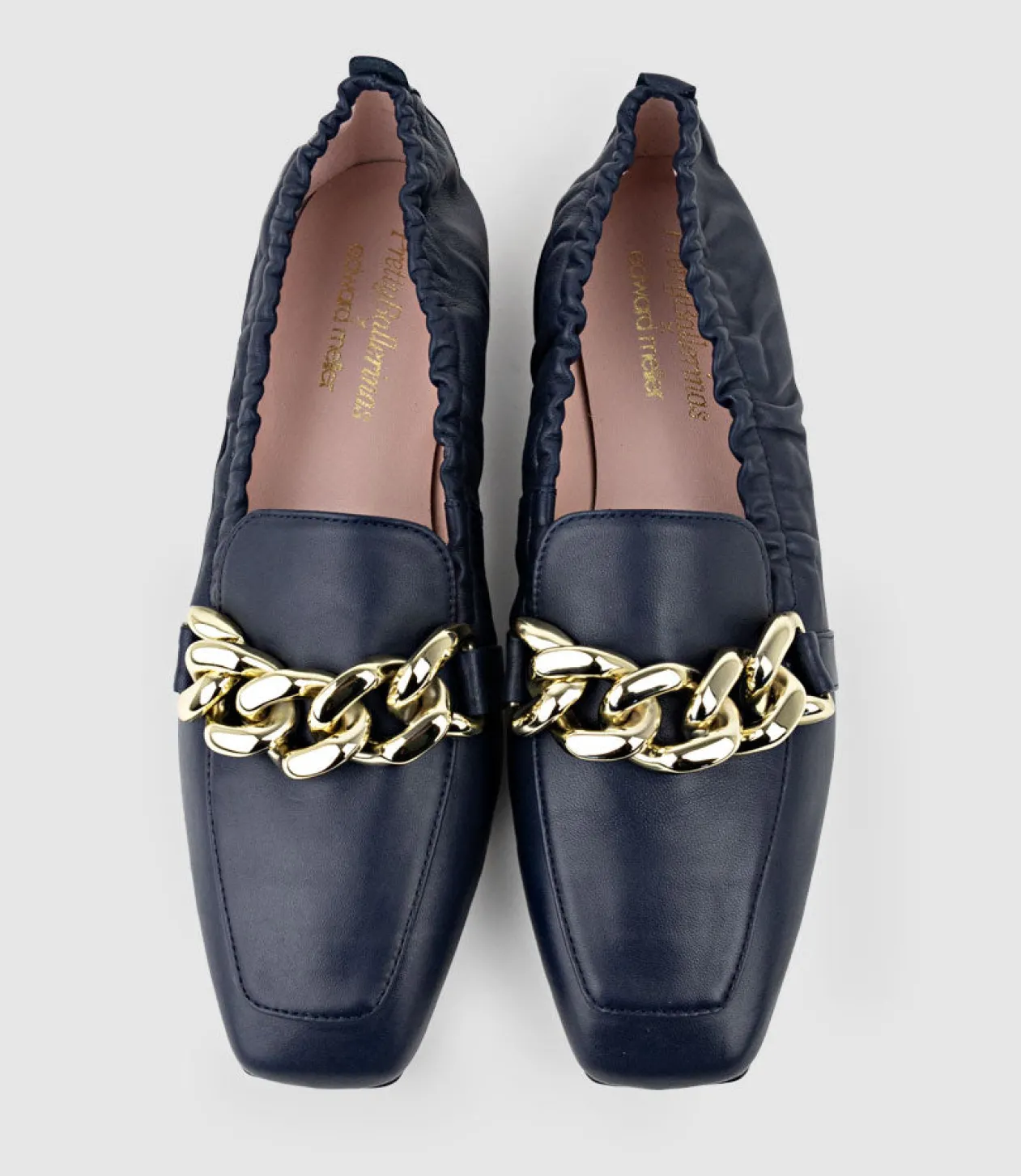 Giani Loafer With Chain In Navy