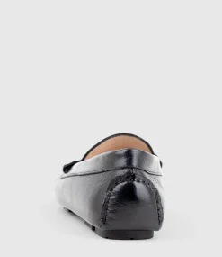Gracey Driving Moccasin In Black Calf