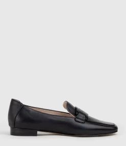 Grady Moccasin With Hardware In Black