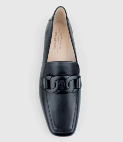 Grady Moccasin With Hardware In Black