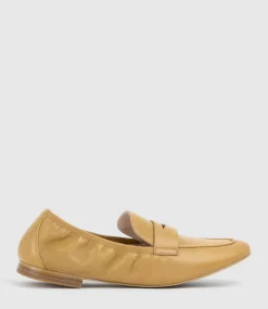 Gulliver Almond Toe Moccasin In Camel
