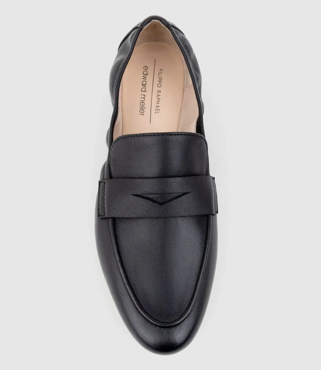 Gulliver Almond Toe Moccasin In Black