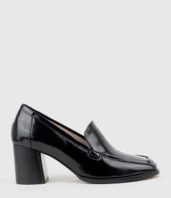 Hailey65 Albert Throat Pump In Black High Shine