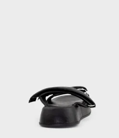 Hamlet Quilted Strap Slide On Unit In Black