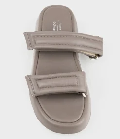 Hamlet Quilted Strap Slide On Unit In Taupe