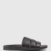 Henry Padded Pool Slide In Black