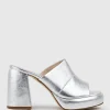 Illian95 Platform Slide In Silver