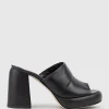 Illian95 Platform Slide In Black