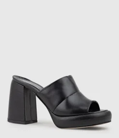 Illian95 Platform Slide In Black