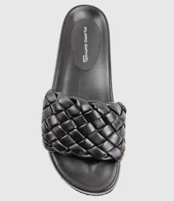 Isra Woven Slide On Unit In Black