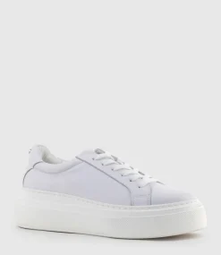 Jayce Platform Sneaker In White