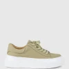 Jody Chunky Sole Canvas Sneaker In Olive