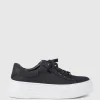 Jody Chunky Sole Canvas Sneaker In Black