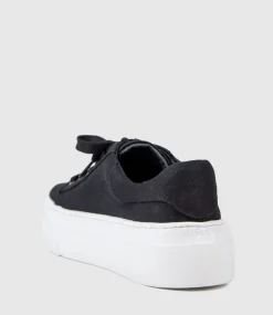 Jody Chunky Sole Canvas Sneaker In Black