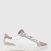 Josette Sneaker With Accents In Pink Combo
