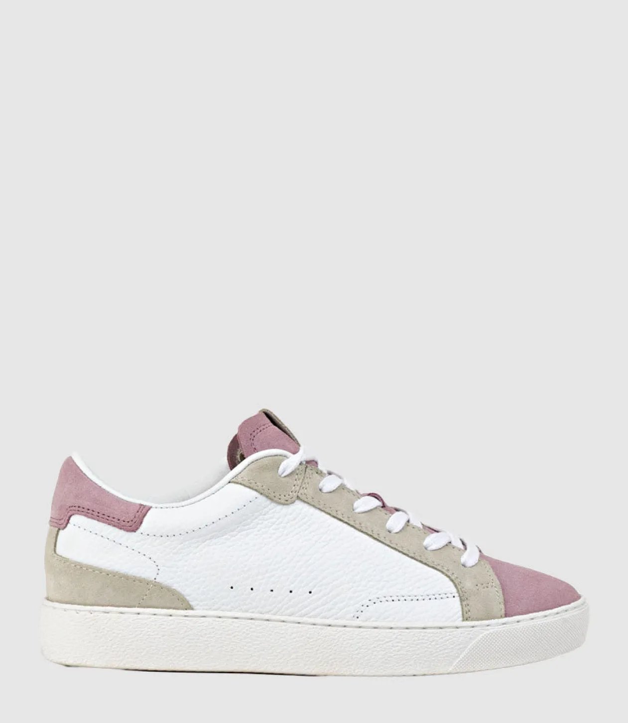 Josette Sneaker With Accents In Pink Combo
