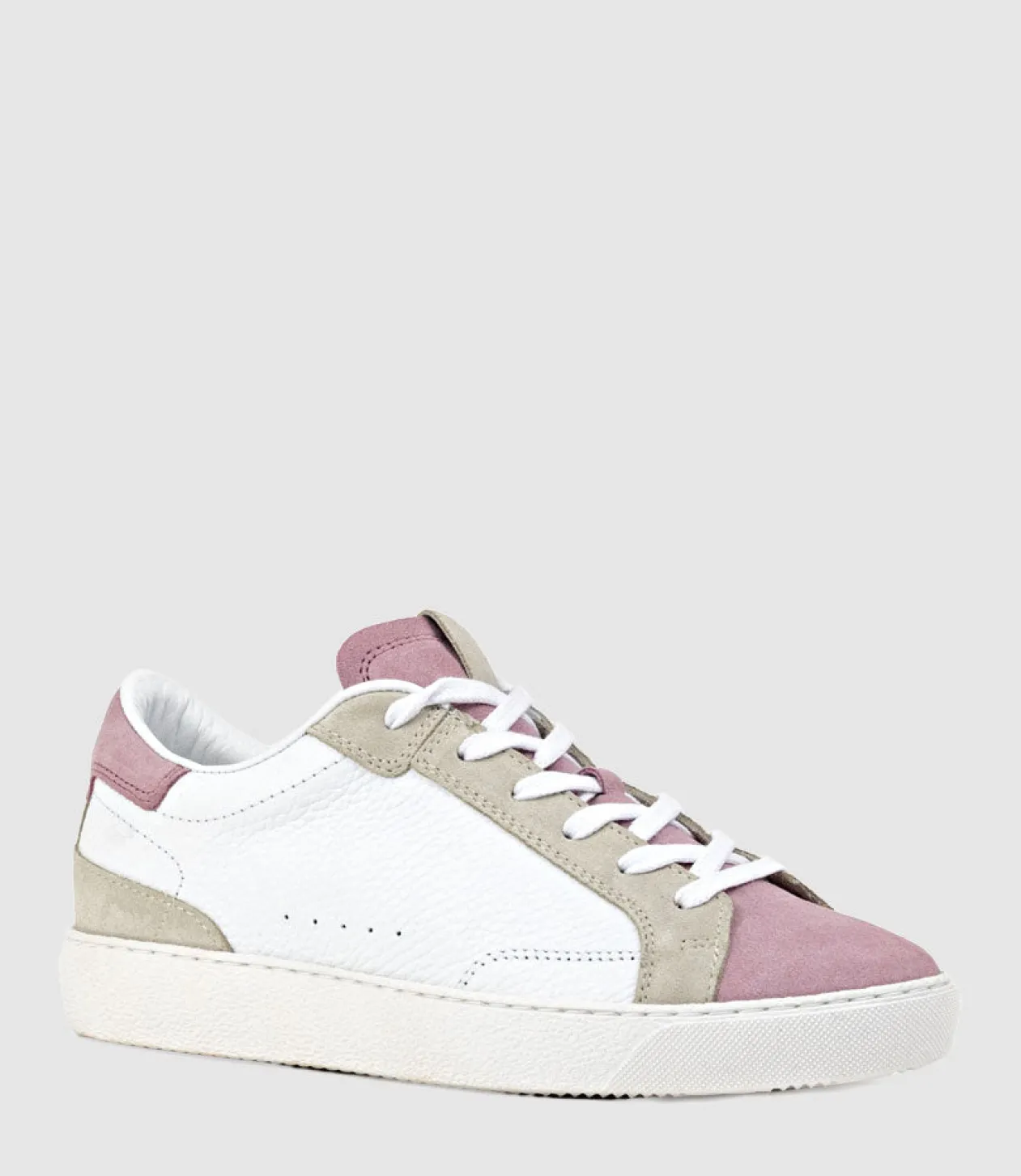 Josette Sneaker With Accents In Pink Combo
