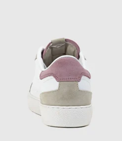 Josette Sneaker With Accents In Pink Combo