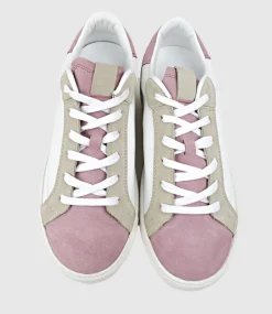 Josette Sneaker With Accents In Pink Combo