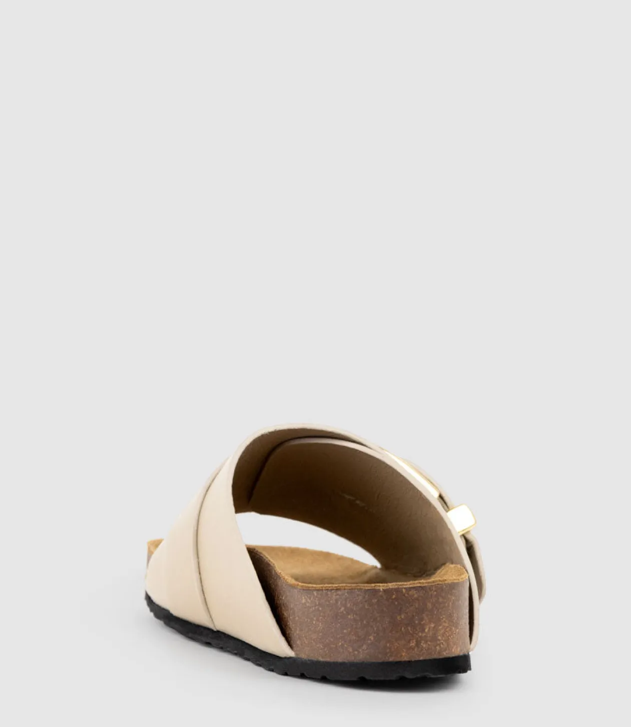 Kakari Buckle Slide On Footbed In Mink