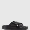Kamir Crossover Slide On Chunky Unit In Black