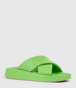 Kamir Crossover Slide On Chunky Unit In Green