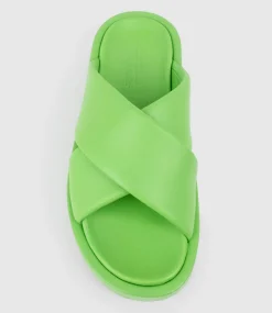 Kamir Crossover Slide On Chunky Unit In Green