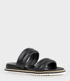 Karsyn Two Strap Slide In Black