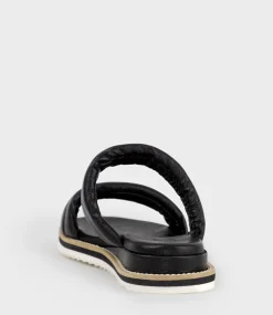 Karsyn Two Strap Slide In Black