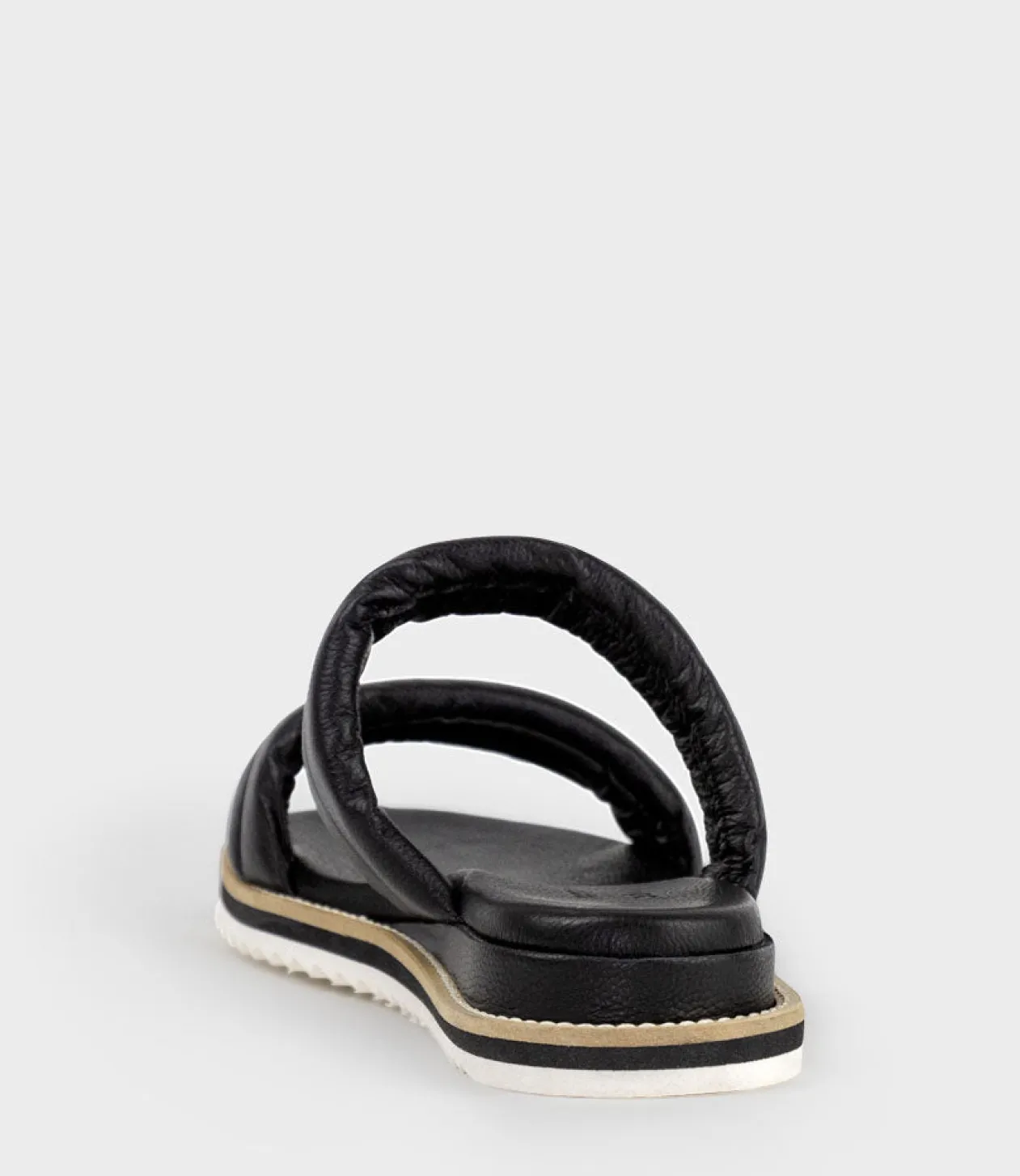 Karsyn Two Strap Slide In Black