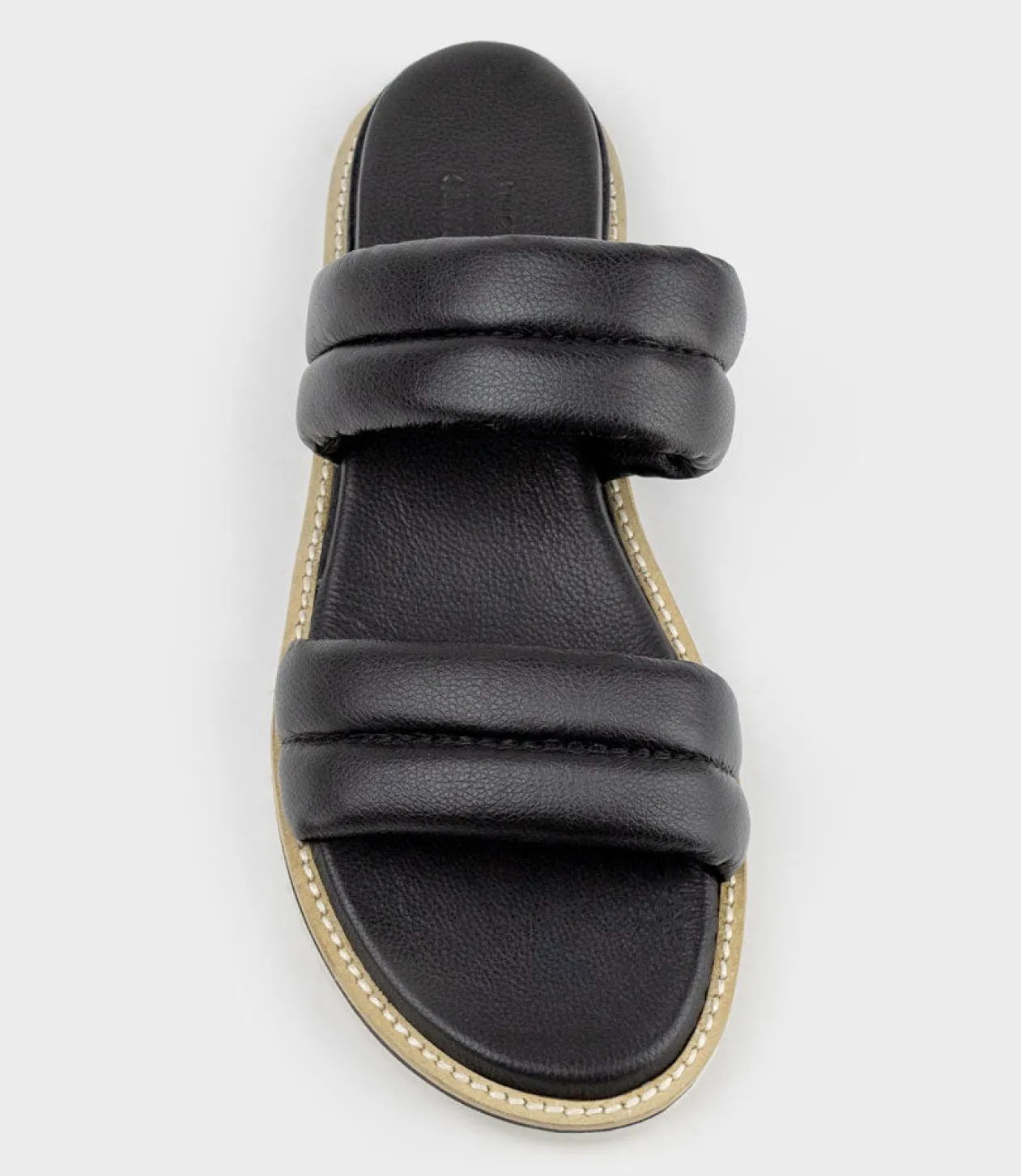 Karsyn Two Strap Slide In Black