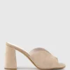 Kathy85 V Throat Slide In Nude Suede
