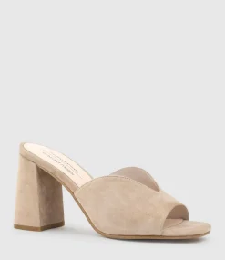 Kathy85 V Throat Slide In Nude Suede