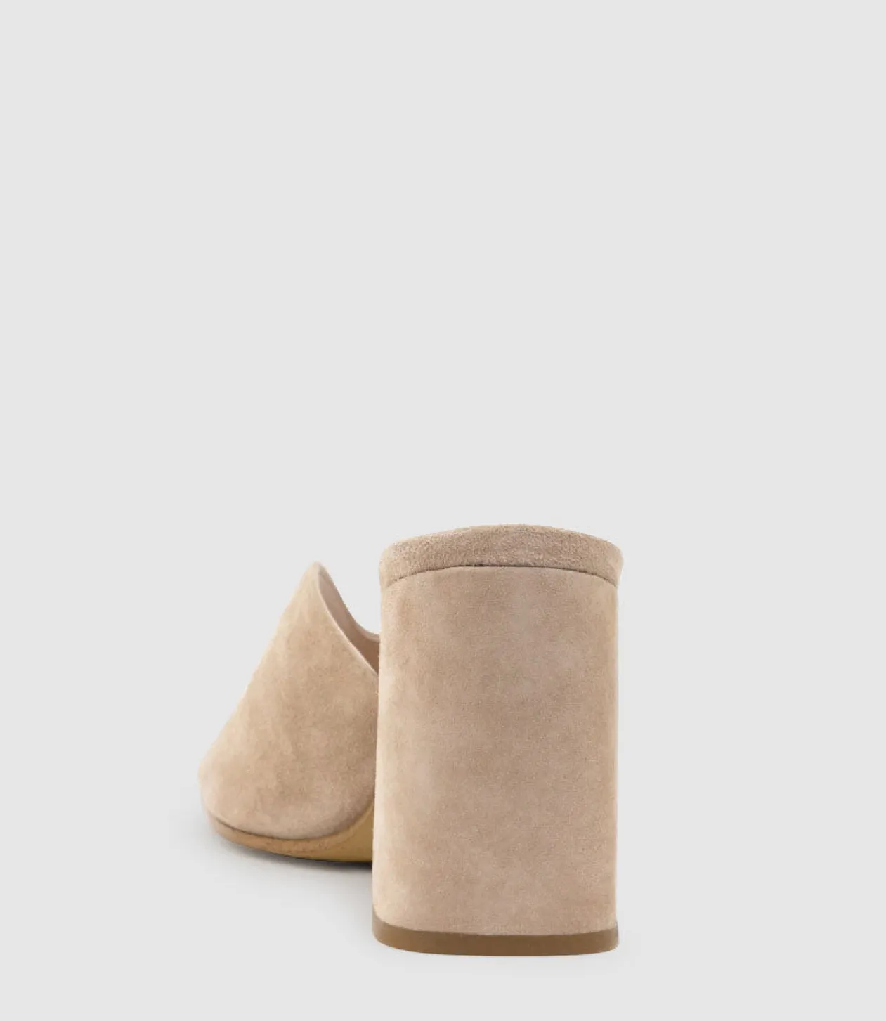 Kathy85 V Throat Slide In Nude Suede