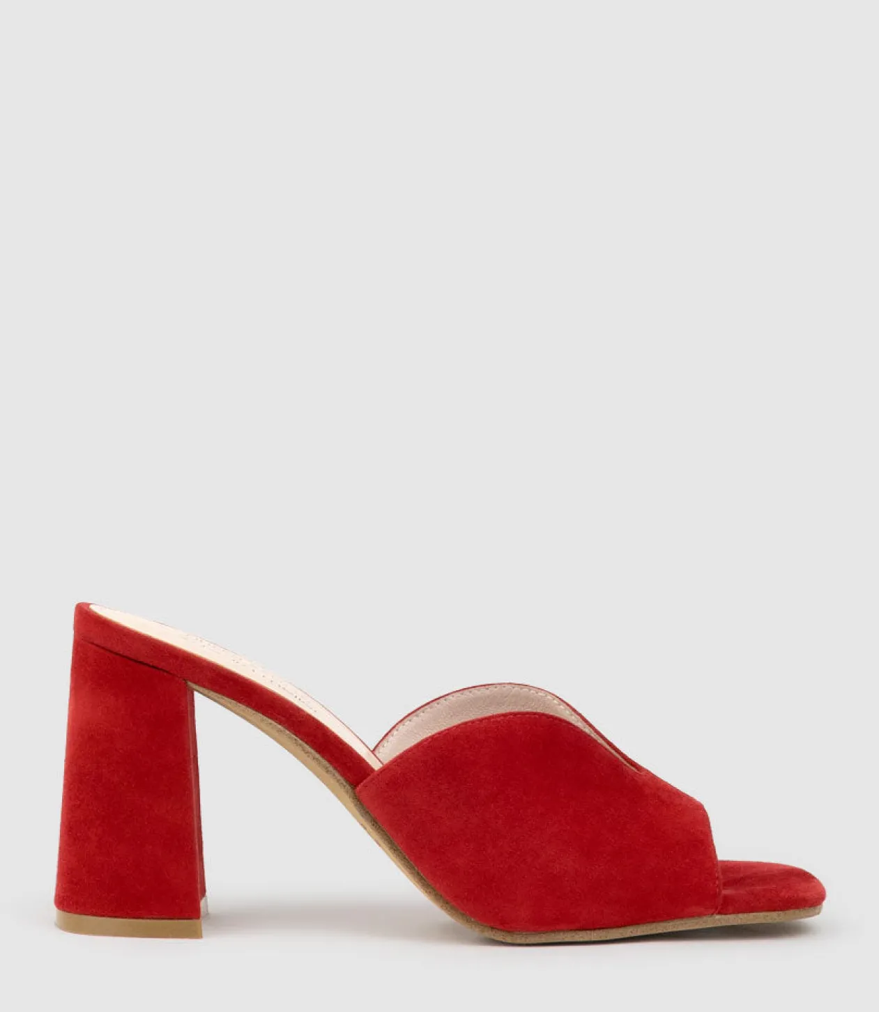 Kathy85 V Throat Slide In Red Suede