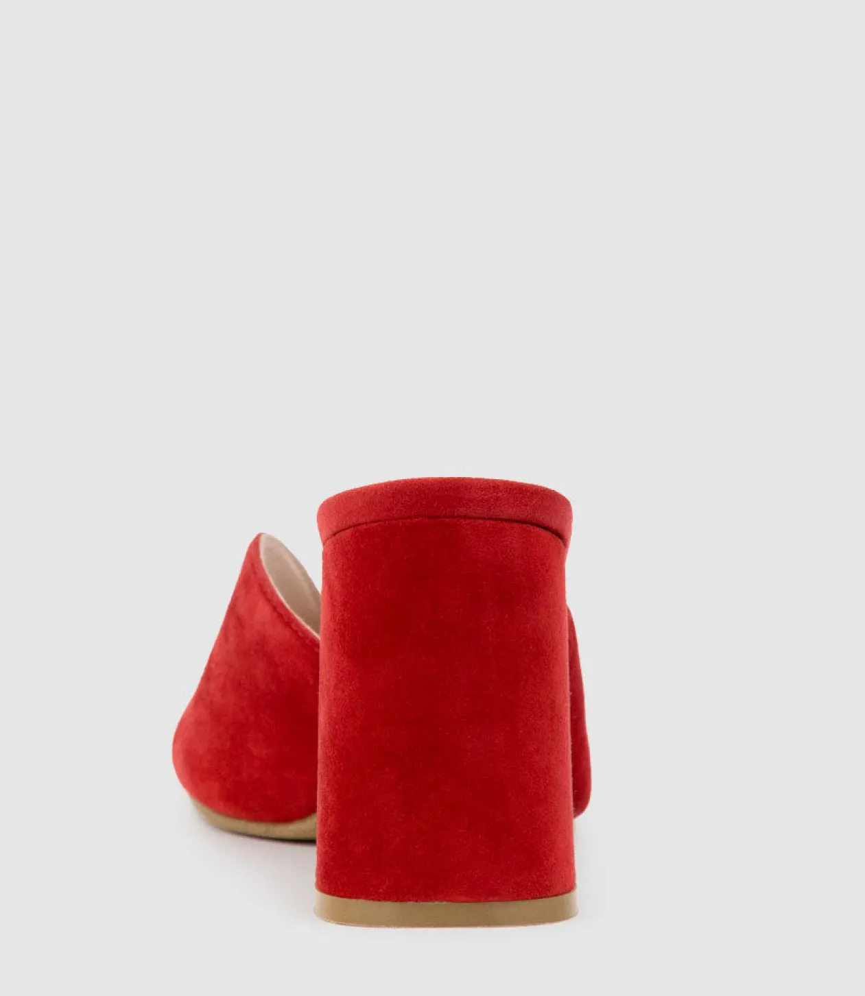 Kathy85 V Throat Slide In Red Suede