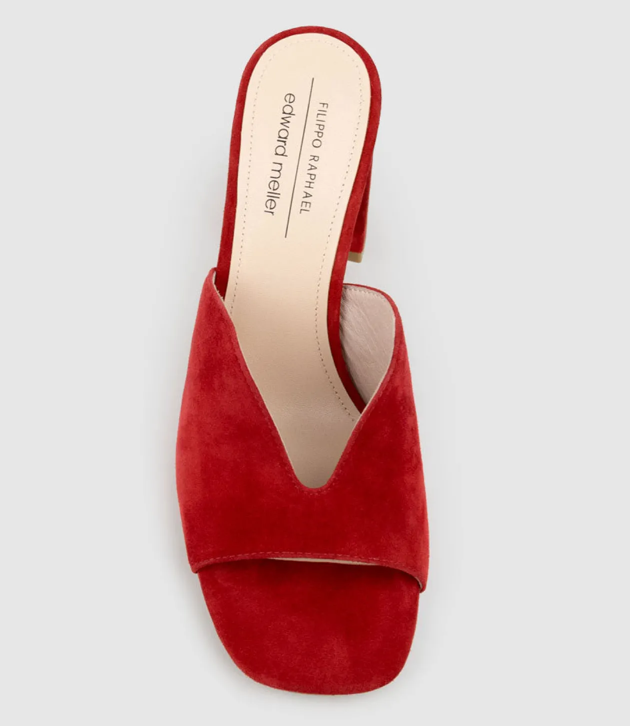 Kathy85 V Throat Slide In Red Suede